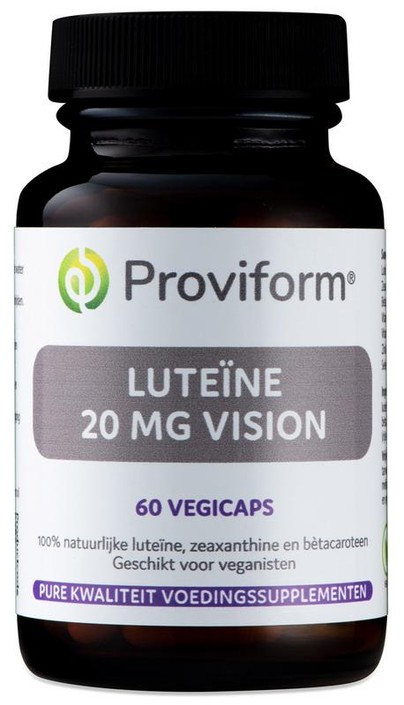 Proviform Luteine 20mg vision (60 Vegetarische capsules)