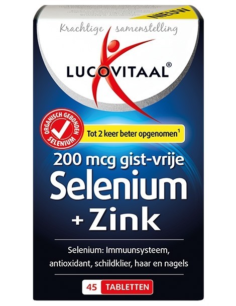 Lucovitaal Selenium zink (45 Tabletten)