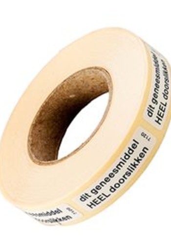 Spruyt Hillen Sticker geneesmiddel heel doorslikken (1000 Stuks)