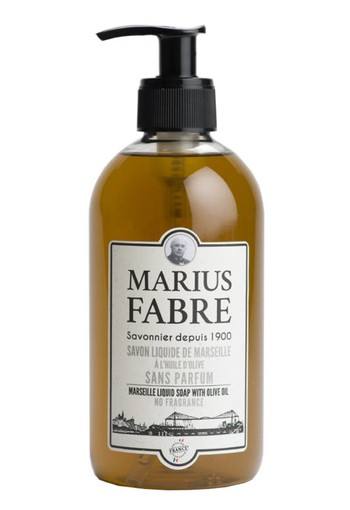Marius Fabre Zeep zonder parfum met pomp (400 Milliliter)