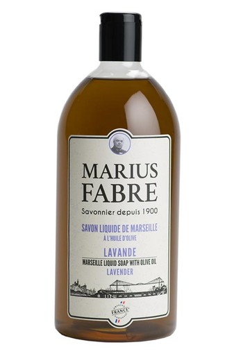 Marius Fabre Zeep navulling lavendel (1 Liter)