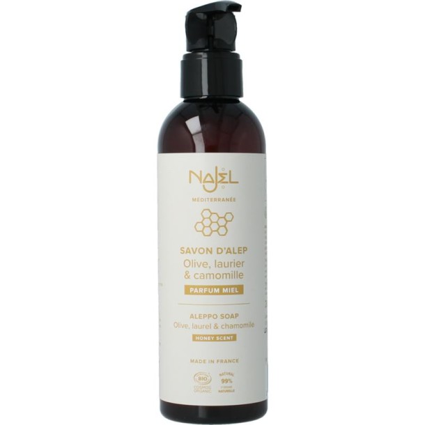 Najel Zeep liquid chamomile pompfles (200 Milliliter)