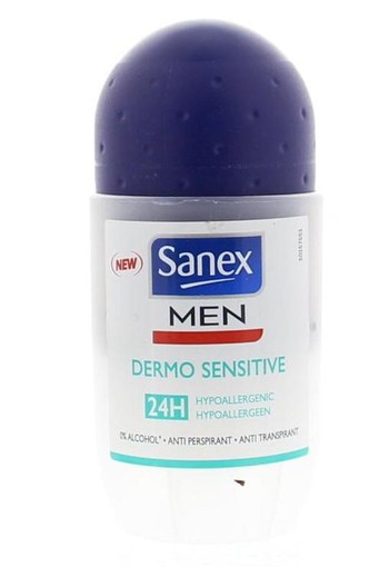 Sanex Men deodorant roller sensitive (50 Milliliter)
