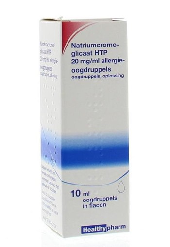 Healthypharm Natriumcromo HTP 20 mg/ml druppels (10 Milliliter)