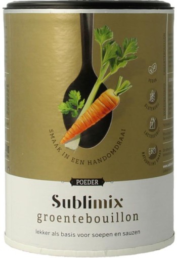 Sublimix Groentebouillon glutenvrij (230 Gram)