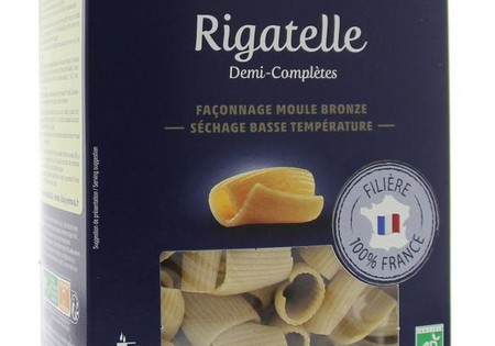 Primeal Rigatelle halfvolkoren pasta bio (400 Gram)