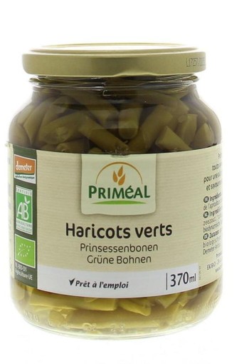 Primeal Haricots verts sperziebonen demeter bio (340 Gram)
