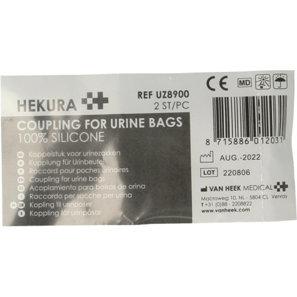 Hekura Koppelstuk urinezak (2 Stuks)