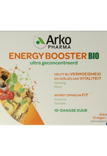 Arkofluids Energy booster bio (10 Ampullen)