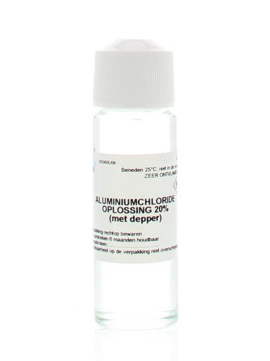 Fagron Aluminiumchloride oplossing 20% met depper (30 Milliliter)