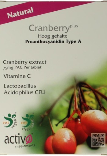 Activo Cranberry plus (60 Tabletten)
