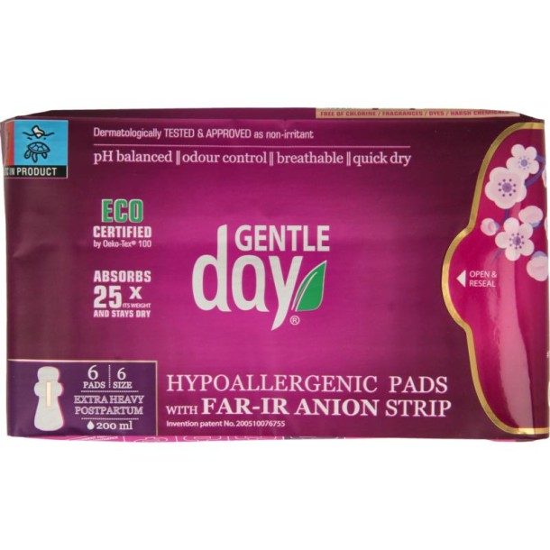 Gentle Day Maandverband nacht extra (6 Stuks)