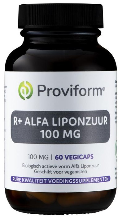 Proviform R+ Alfa liponzuur 100 mg (60 Vegetarische capsules)