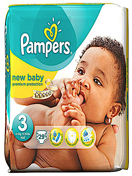 Pampers New Baby 3 Midpak 29st