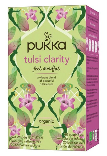 Pukka Org. Teas Tulsi clarity bio (20 Zakjes)
