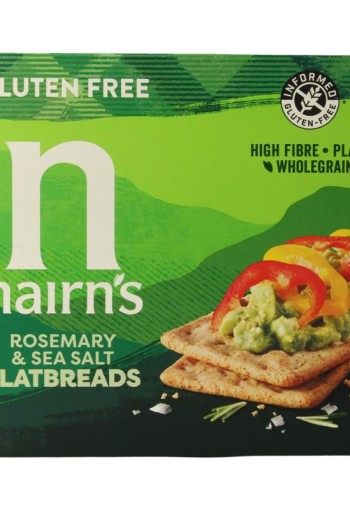 Nairns Flatbread rosemary & seasalt (150 Gram)