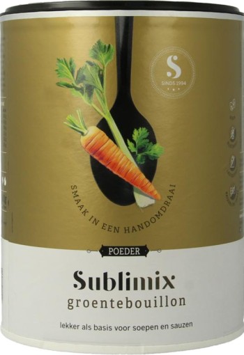 Sublimix Groentebouillon glutenvrij (540 Gram)