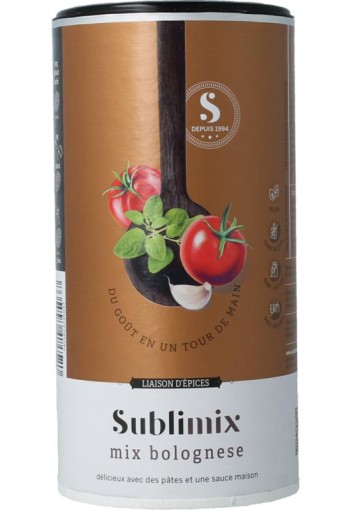 Sublimix Bolognesemix glutenvrij (250 Gram)