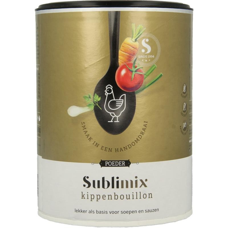 Sublimix Kippenbouillon glutenvrij (500 gram)