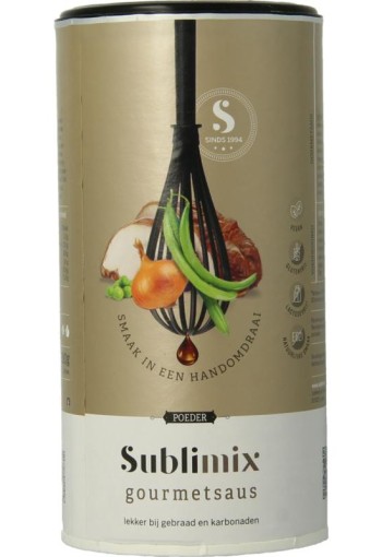 Sublimix Gourmetsaus glutenvrij (280 Gram)