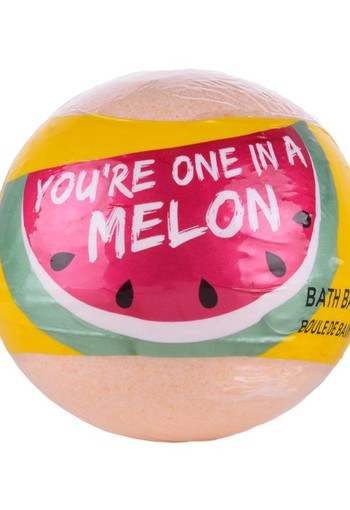Treets Bubble Bath ball one in a melon (1 Stuks)