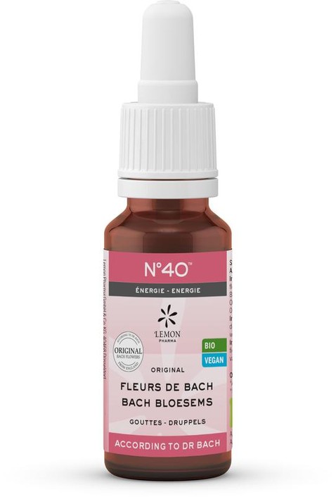Lemonpharma Bach Bach bloesems mengeling 40 energie bio (20 Milliliter)