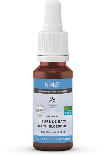 Lemonpharma Bach Bach bloesems mengeling 42 vertrouwen bio (20 Milliliter)