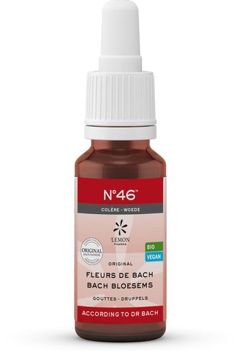Lemon Pharma Bach bloesems mengeling 46 boosheid bio (20 Milliliter)
