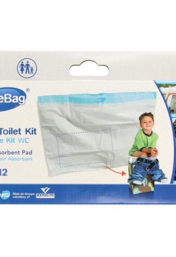 Carebag Meeneemtoilet navulzak (12 Stuks)