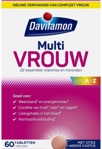 Davitamon Multi vrouw 60 Tabletten