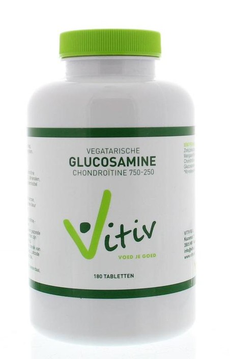 Vitiv Glucosamine chondroitine vegetarisch (180 Tabletten)