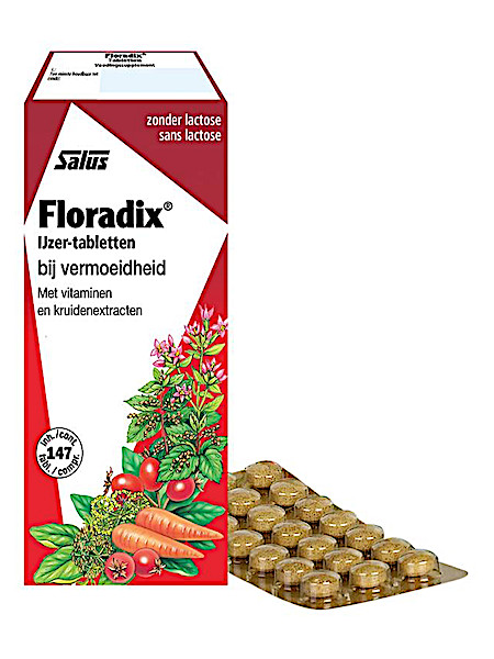 tuberculose optocht Convergeren Salus Floradix Ijzer Tabletten | online bestellen