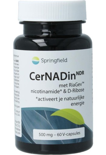 Springfield CerNADin met RiaGev™ 500mg (60 Vegetarische capsules)