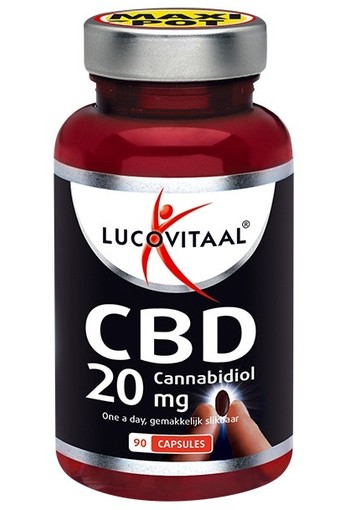 Lucovitaal Cannabidiol CBD 20 mg (90 capsules)
