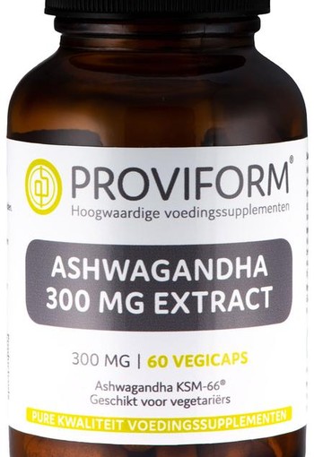 Proviform Ashwagandha 300 mg KSM-66 (60 Vegetarische capsules)