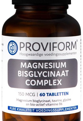 Proviform Magnesium bisglycinaat complex 150mg (60 Tabletten)
