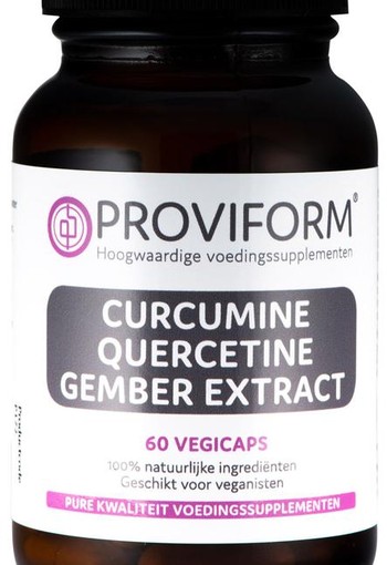 Proviform Curcumine quercetine gember extract (60 Vegetarische capsules)