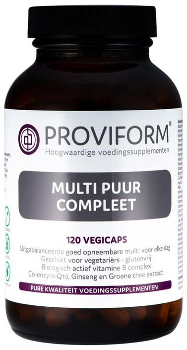 Proviform Multi puur compleet (120 Vegetarische capsules)