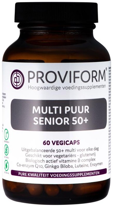 Proviform Multi puur senior 50+ (60 Vegetarische capsules)