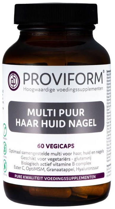 Proviform Multi puur huid haar nagel (60 Vegetarische capsules)