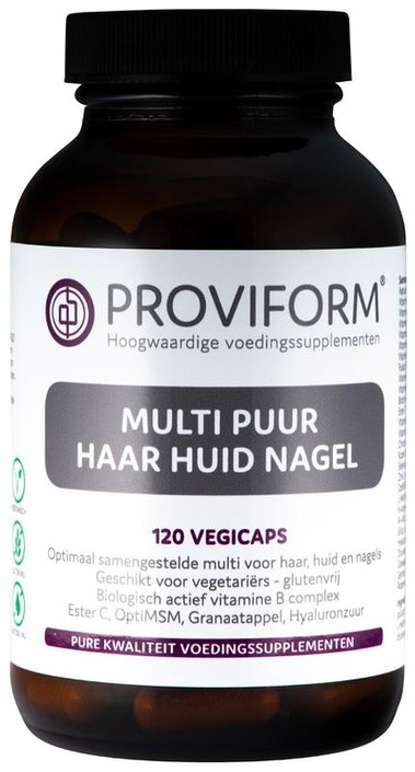 Proviform Multi puur huid haar nagel (120 Vegetarische capsules)