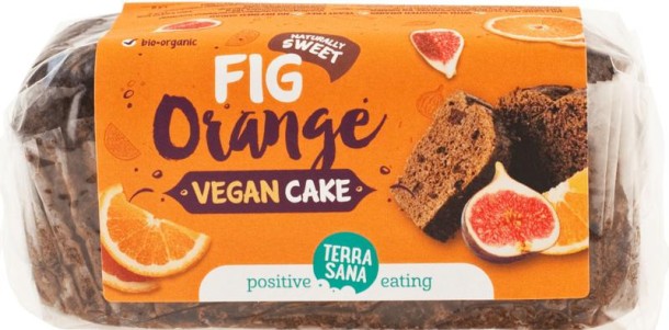 Terrasana Vegan cake vijg & sinaasappel bio (350 Gram)