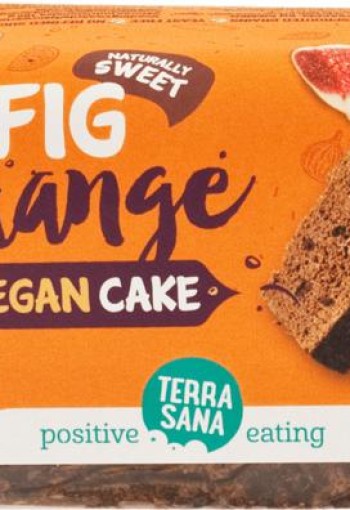 Terrasana Vegan cake vijg & sinaasappel bio (350 Gram)