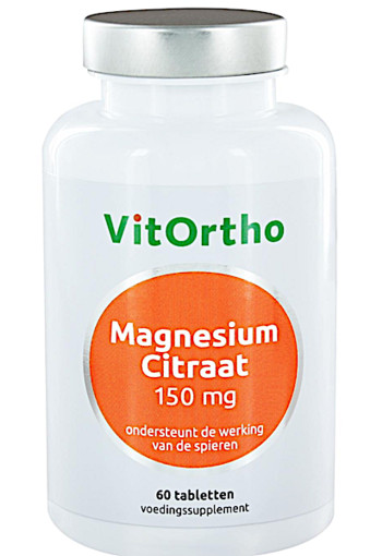 Vitortho Magnesium Citraat 150 mg 60 tab