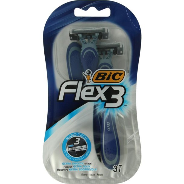 BIC Flex 3 comfort (3 Stuks)