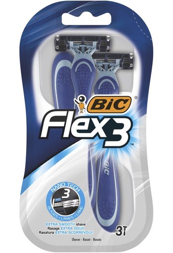 BIC Flex 3 comfort (3 Stuks)