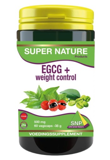 SNP EGCG+ Weight control puur (60 Vegetarische capsules)