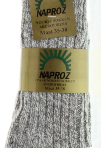Naproz Noorse sokken 35 -38 (2 Paar)