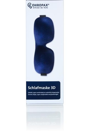 Ohropax Slaapmasker blauw (1 Stuks)
