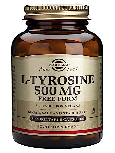 Solgar L-Tyrosine 500mg (50 capsules)